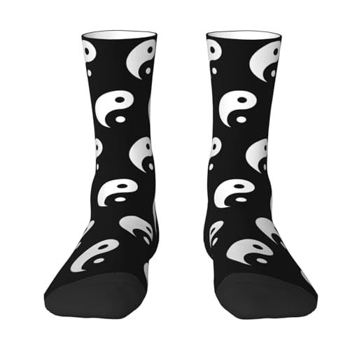 Yin Yang Adult Cotton Crew Socks Men Sock Casual Socks Women Sock