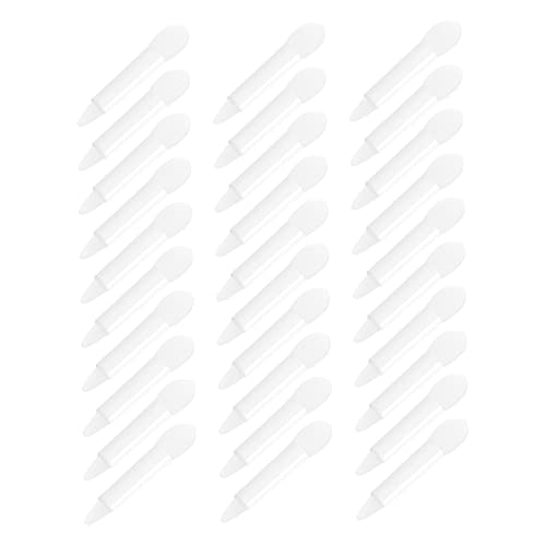 PartyKindom Portable Lip Makeup Brush 30pcs Silicone Lipstick Applicator Kit Face Mask Brush for Travel