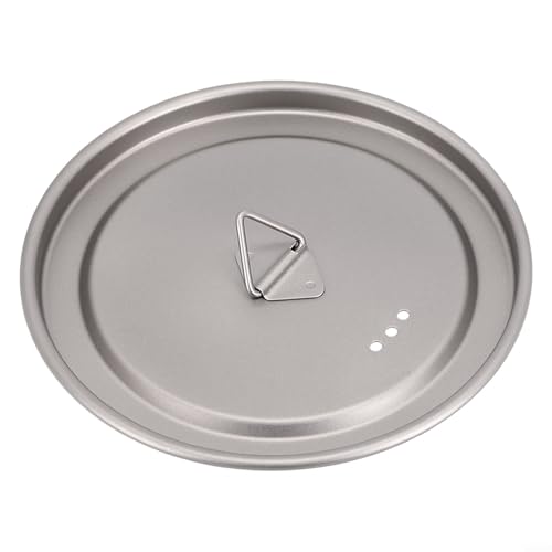 Tapa multifuncional para camping, apta para varias tazas y ollas de cocina (95 mm)