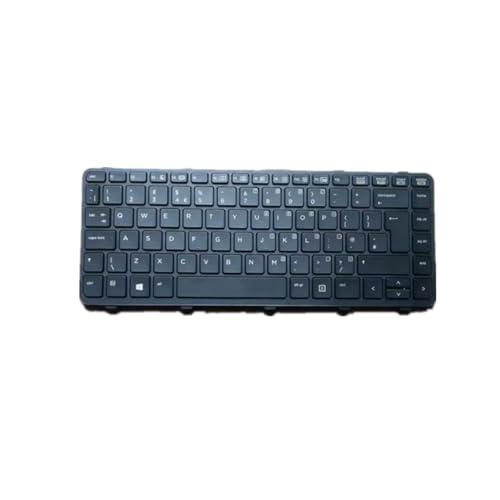 Clavier pour HP ProBook 645 G4 avec frappe silencieuse et touches noires robustes