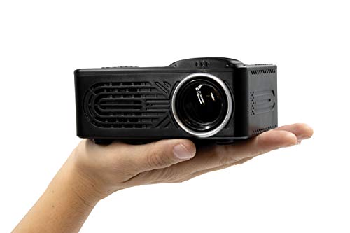 Silvergear Mini LCD Projector - Mini Beamer - Beeldscherm Projector - Compact en Draagbaar - 320 x 240 LCD 1000:1 - 16:9, 4:3 - 50-100 ANSI-lumen