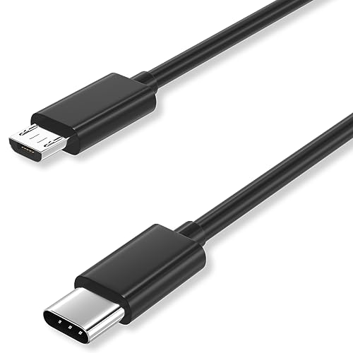 USB C to Micro USB Cable,Type C to Micro USB Charger Compatible with Samsung Galaxy S4/S7 for MacBook Pro Air,Fire Tablets,TV Stick,USBC Adapter Charging Cord for LG,Moto Android Phone 3ft