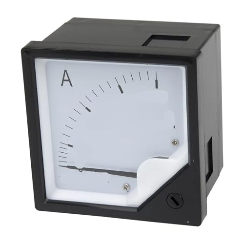 Ampèremètre 80 x 80 mm cadran analogique 100A indicateur de courant alternatif