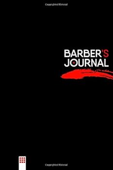 Barber Dotted Bullet Journal : Notebook 6 X 9 Inches - 120 Sheets per Book, Dot Grid Paper