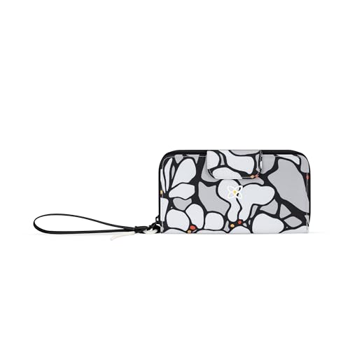 Sherpani Tulum, Nylon Large Zip Around Wallet, Wristlet, Purse with Card Holder Organizer for Women
