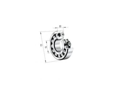 SKF 2208 ETN9/C3 Roulement à billes auto-alignant