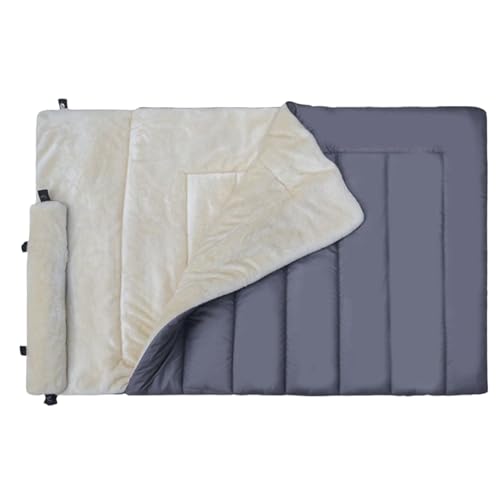 Generico Dog Sleeping Bag, Waterproof Dog Bed with Pillow, Warm Pet Accessories for Camping, Hiking, Backpacking, Indoor & Outdoor Comfort, Ideal for Dogs on the Go