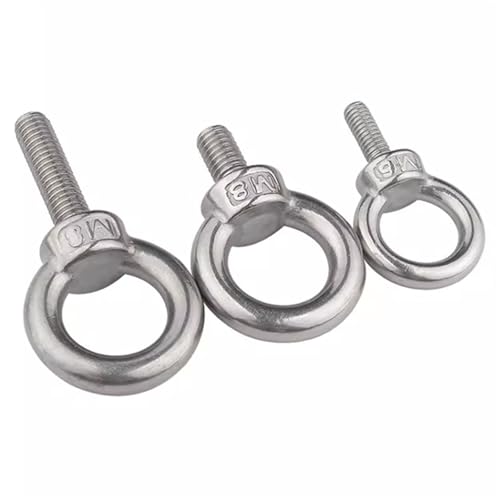 Boulon de levage M16 acier au carbone galvanisé haute résistance 10pcs - 5