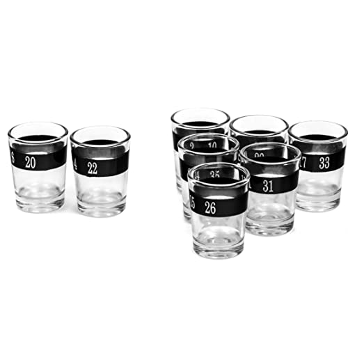 Ez Drinker 16Pc Shot Roulette Game Set - Shot Spinning Drinking Game #TOP5