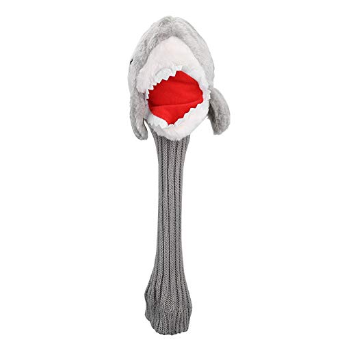 Wacent Golf Shark Headcover, Plush Golf Club Cover Golf Putting Accessories, Creative Golf Club Headcover Herramientas de Mejora de Deportes al Aire Libre Cover