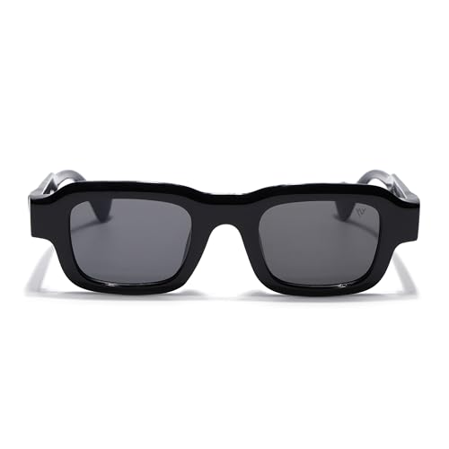 Image of Voyage UV Protection Rectangle Sunglasses for Men & Women