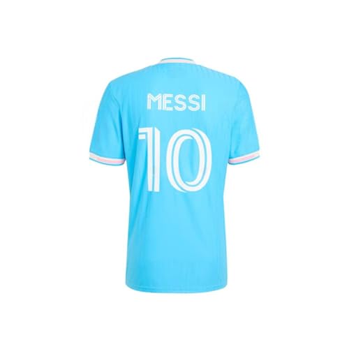 Image of Messi 10 Jersey 2026 Argent Home Tshirt for (Kids,Men&Boys)