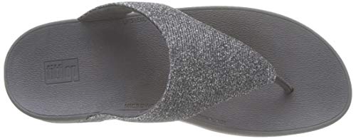 Image of FitFlop Women's LULU Suede Toe-Post Sandals | Lightweight Summer Walking Sandals with Cushioned Comfort, Arch Support & Grip