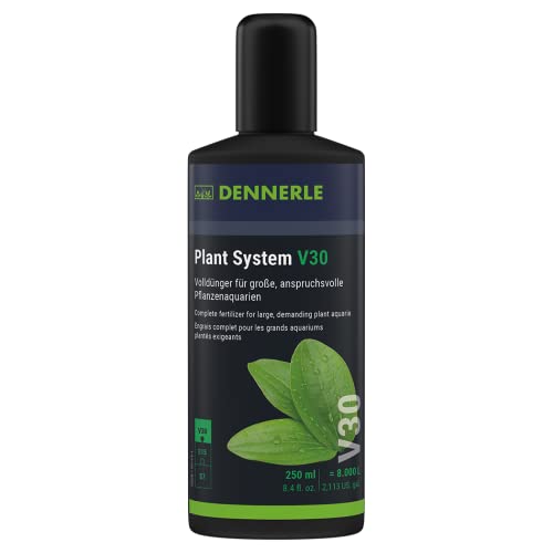 Dennerle Plant System V30, 250 ml - Volldünger für große, anspruchsvolle Pflanzenaquarien