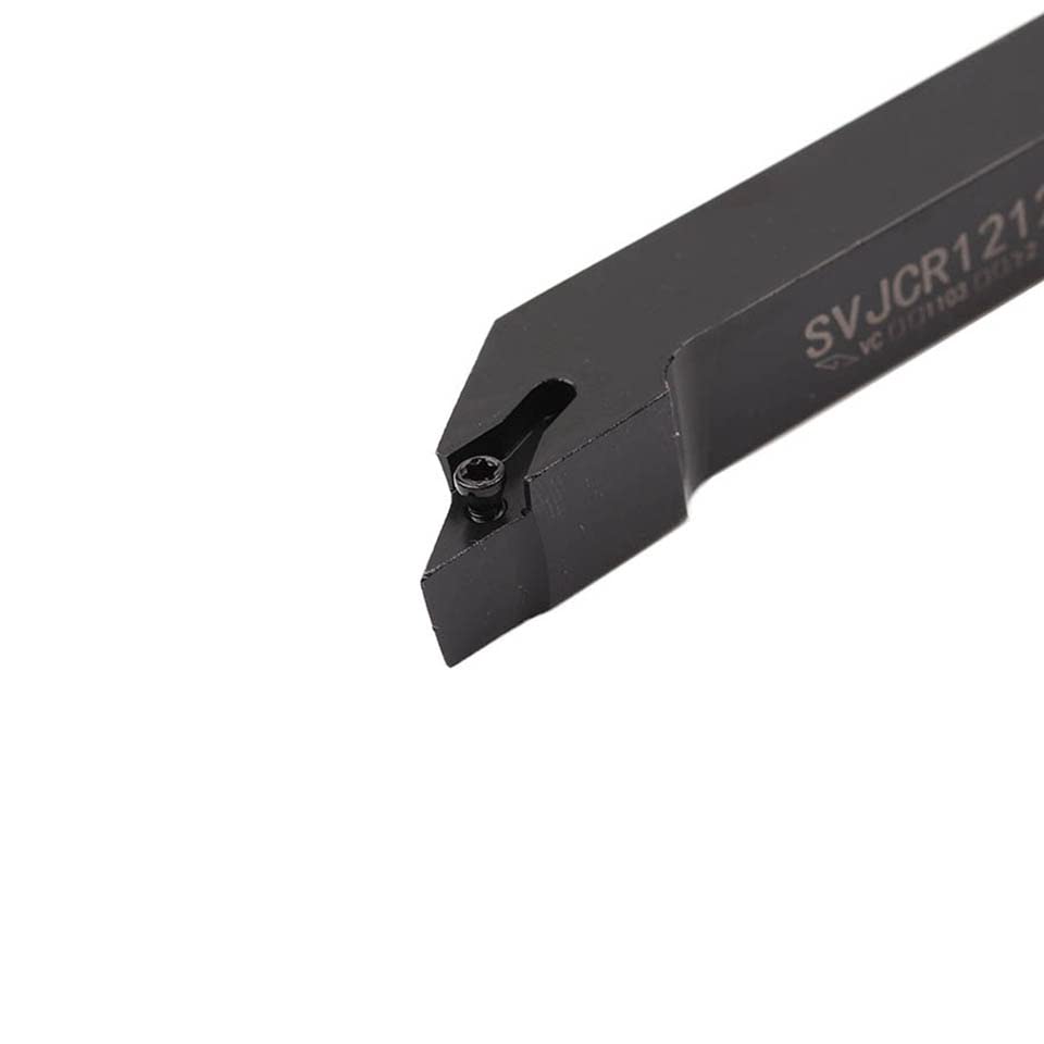 1pc SVJCR/L Lathe Cutter External Turning Tool Holder SVJCR1212H11 SVJCR1616H16 SVJCL2525M16,for Carbide Inserts VCMT/VCGT CNC Tools(SVJCR1212H11)