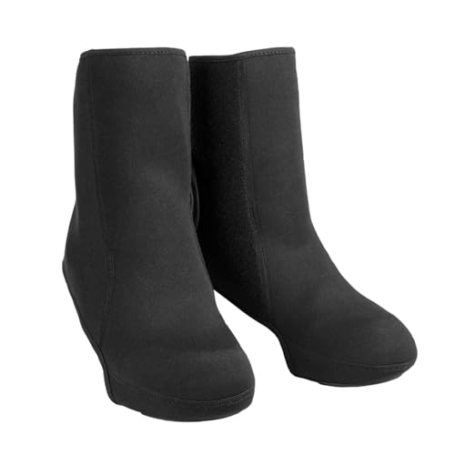 Cubiertas para zapatillas de ciclismo para invierno, talla universal 35-45, aislamiento triple capa impermeable al viento para bicicleta de carretera y montaña miniatura 3