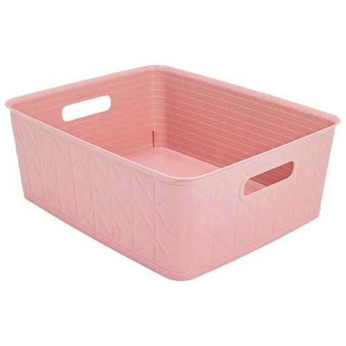 AC - Cesta Modelo Origami Nº 4 - Capacidad de 12 litros - Fabricado en Plástico - Ideal para organizar Productos de Limpieza o Material de Oficina - 13,4 x 29,9 x 37 cm - Color Rosa AC - Cesta Modelo Origami Nº 4 - Capacidad de 12 litros - Fabricado en Plástico - Ideal para organizar Productos de Limpieza o Material de Oficina - 13,4 x 29,9 x 37 cm - Color Rosa