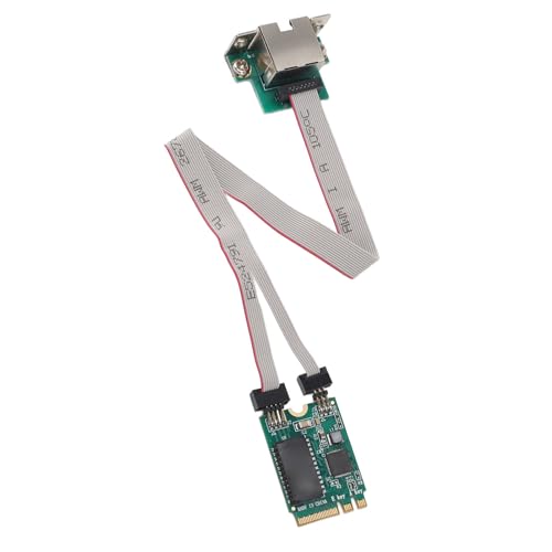 Tarjeta de Red Ethernet M.2 con puerto RJ45, velocidad 2.5G/1000/100Mbps, compatible con Windows 7 y para escritorios miniatura 7
