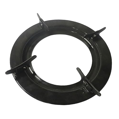 Artibetter Soporte para Estufa de Gas de Cocina Resistente de Hierro Fundido Accesorio para Colocar Ollas Pequeñas Fácil de Instalar y Compatible con Estufas de Gas