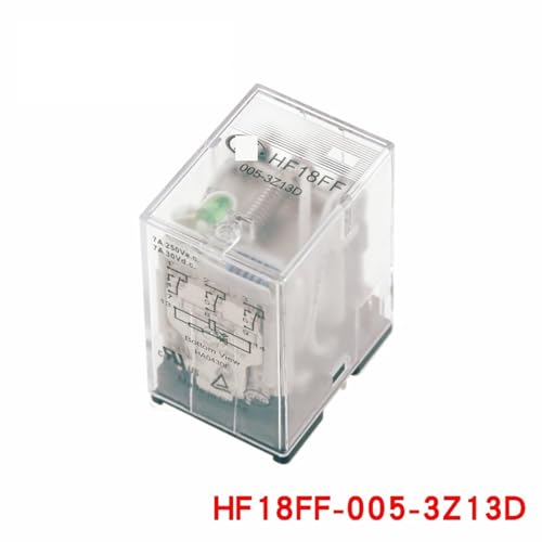 Relé electromagnético HF18FF-024-3Z13D para zócalos de 11 pines industriales 7
