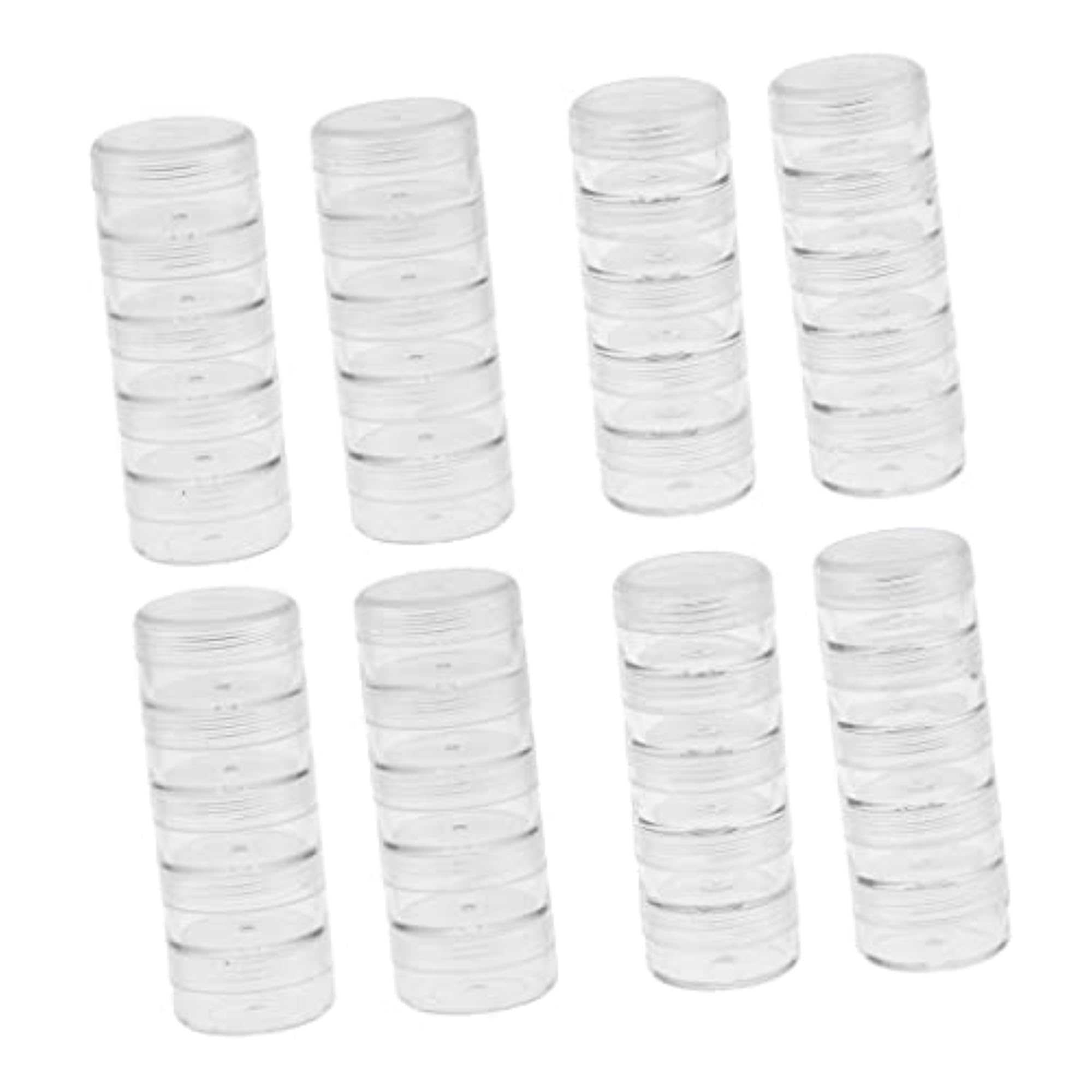 8 Set Stackable Interlocking Screw Containers Storage Box
