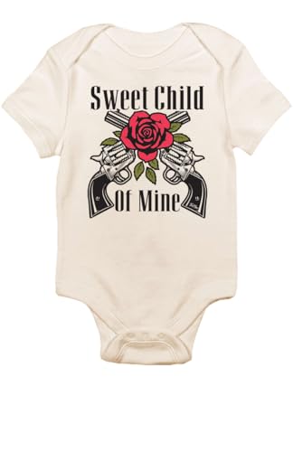 TeeNow - Sweet Child Of Mine - Short Sleeve Baby Infant Bodysuit - Boy/Girl