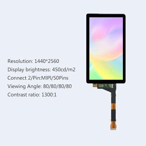 Écran LCD imprimante 3D 5.5 pouces haute résolution 2K IPS pour des détails d'impression nets