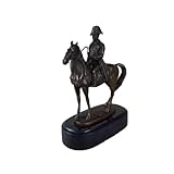 Couleur : multicolore vianmo Statue de cheval Napoléon Bonaparte en bronze - Hauteur : 18,4 cm