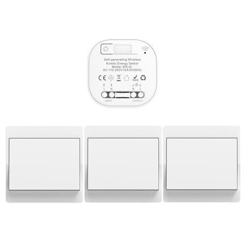 Cerhot funk lichtschalt funkschalt 230v funk lichtschalter ohne...