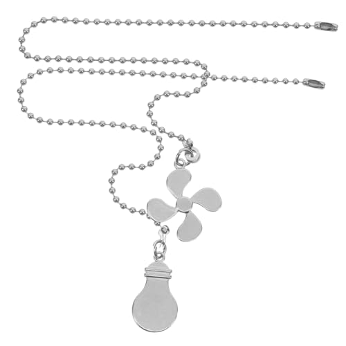 UKCOCO 2 piezas Extensores de Cadena para Ventilador Clásico Diseño Vintage y Decorativo Colgantes Colgantes para Lámparas y Ventiladores de Techo de Fácil Instalación y Uso