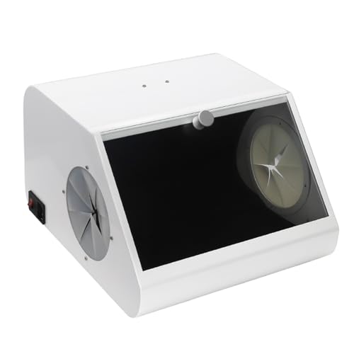 UWYTGF Sandblasting Machine with Filter System-Dustproof Box for Engraving,Cutting,and Polishing-Easy to Clean and Clear Vision-Ideal for Milling and Grinding