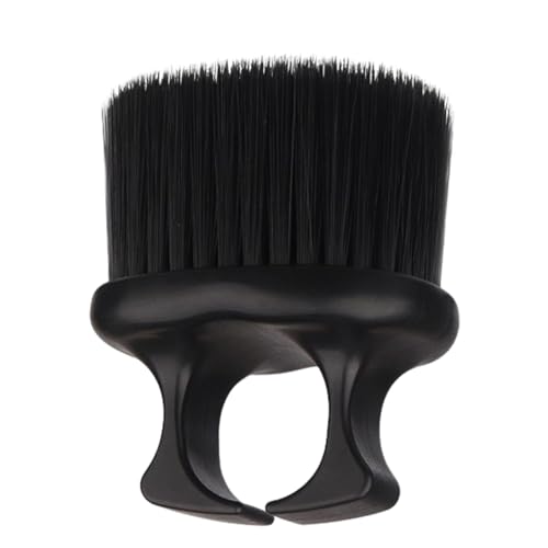 Accesorios de peluquería, herramientas de aseo para barba y bigote, cepillo profesional de cerdas suaves, diseño ergonómico, mango de anillo de dedo, peines de bigote para peluquería y peinado