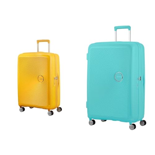 Valise Soundbox Spinner extensible 77cm pour vacances en famille