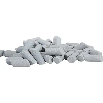 Raytech 41-316 Angle Cut Cylinders Ceramic Media, 90 lbs/cu ft Density, 3/8