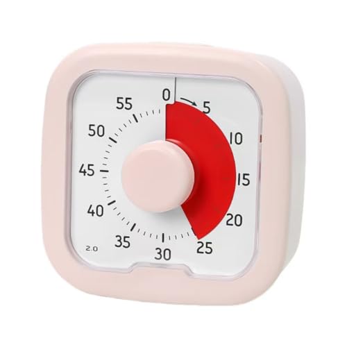 60-Minute Visual Timer for Kids and Adults, Countdown Timer for K...
