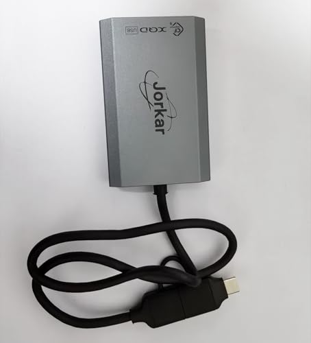 Image of CFexpress Type B & XQD Card Reader USB-C, 2-in-1 USB 3.2 10Gbps for Nikon Canon Panasonic, Professional Photographers & Filmmakers