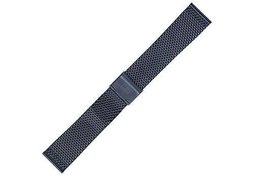 Preisvergleich Produktbild Tommy Hilfiger Uhrenarmband 21mm Edelstahl Blau - 679001422