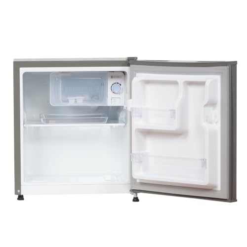 Image of SHARP 50L 2 Star Direct Cool Single Door Mini Bar Refrigerator with Chiller Freezer Box |Japan 7 Shield Protection|Toughend Glass shelvesI (Silver Hairline, SJ-MRD055N2-PSH, 2026 Model)