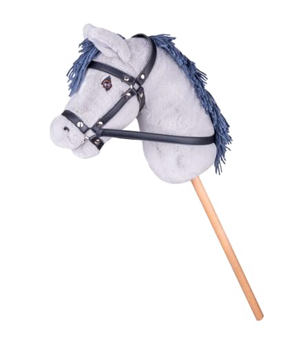 WALDHAUSEN Hobby Horse Milky Gris avec filet amovible en bois