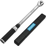 GOYOJO 1/4' Chiave Dinamometrica di Torsione 2-24 Nm, Precisione ± 3%,16 Pezzi Kit di manutenzione per Bici Strada Montagna con 10cm Barra di Estensione, Hex e Torx Bit, Prese a