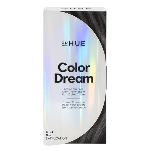dpHUE Color Dream, Black - Ammonia-Free, Demi-Permanent Hair Color