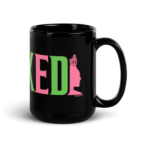 Taza Negra Wicked Logo Cerámica 15 oz miniatura 3