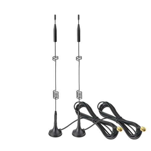 Antena WiFi 7 Tri-Banda 8dBi Bingfu con base magnética y cable de 3m