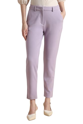 Image of Van Heusen Women High Rise Formal Regular Fit Comfort Trouser