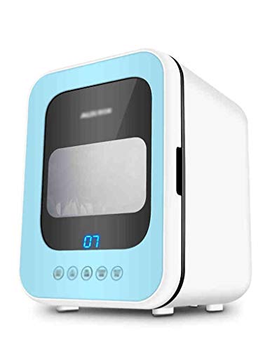 Tragbarer Mini-Wäschetrockner, Elektrischer Edelstahltrockner, Geeignet zum Trocknen von Kleinen Kleidungsstücken, Dreischichtiges Gestell, Eingebaute UV-Lampe, Multifunktionsgerät, Verwendung in Inne Cover