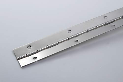 1 Stangenscharnier Klavierband Metall vernickelt 32 x 0,7 x 1000mm Cover