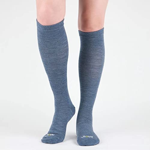 Image of ja vie 80% Merino Wool Ultra Soft 15-20mmHg Graduated Compression Socks for Women & Men