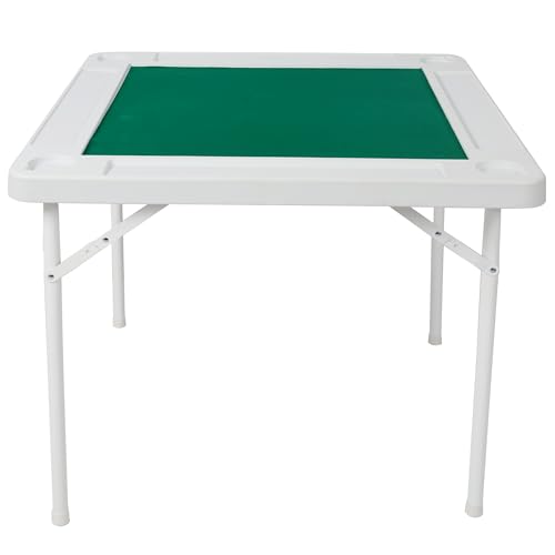 Mesa plegable verde de 35.4 pulgadas para 4 jugadores miniatura 1