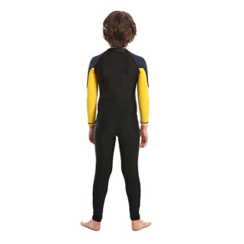 Image of ZCCO Kids Swimsuit, Boys and Girls Full Sunsuit, UPF50+ Rash Guard Wetsuit, Swimwear