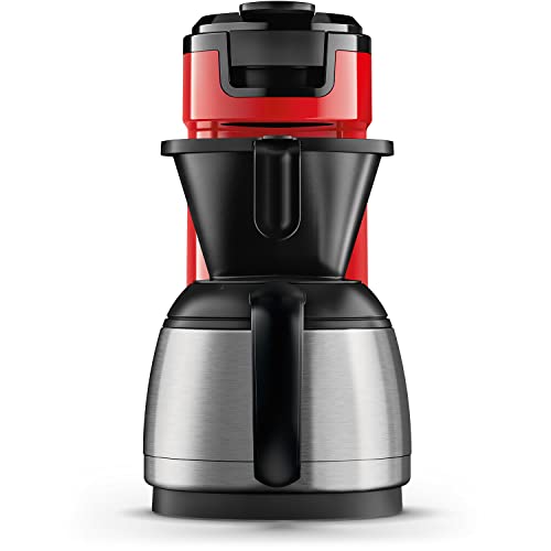 PHILIPS Senseo Switch Pad- und Filterkaffeemaschine, Rot, 7 Tassen – Ansicht 3